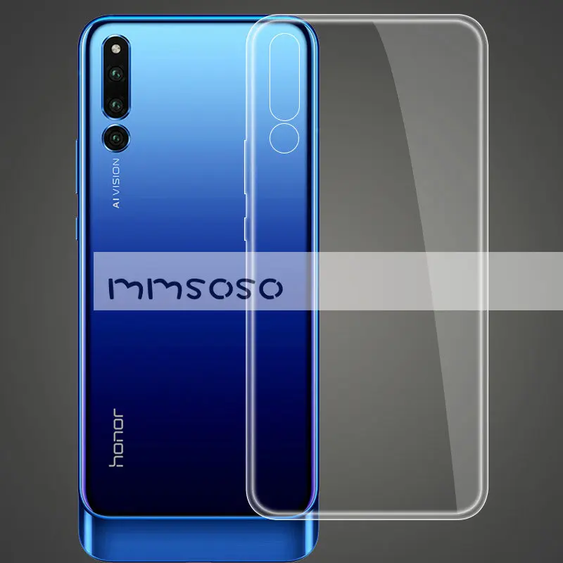 

For Huawei Honor Magic 2 Case Soft Transparent TPU Cover Phone Case For Huawei Honor Magic 2 TNY-TL00 Case Silicone