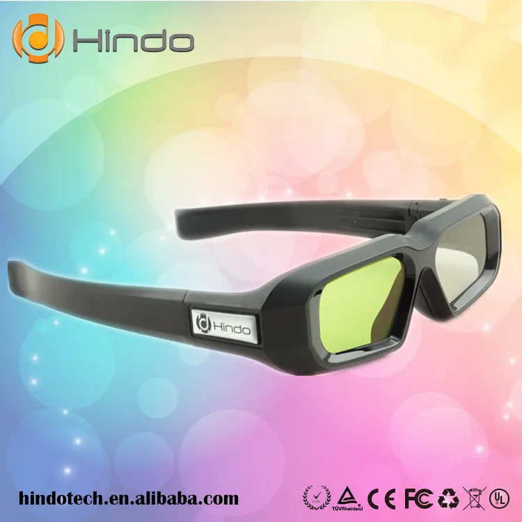 

Universal DLP LINK Shutter Active 3D Glasses For 3D Ready DLP Projector 94-144Hz