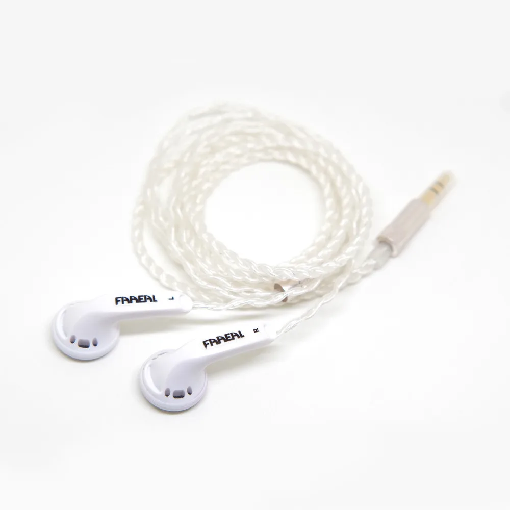 100% оригинал FAAEAL Snow lotus 2 0 HIFI плоская головка DIY MX500 64 Ом Посеребренная проволока