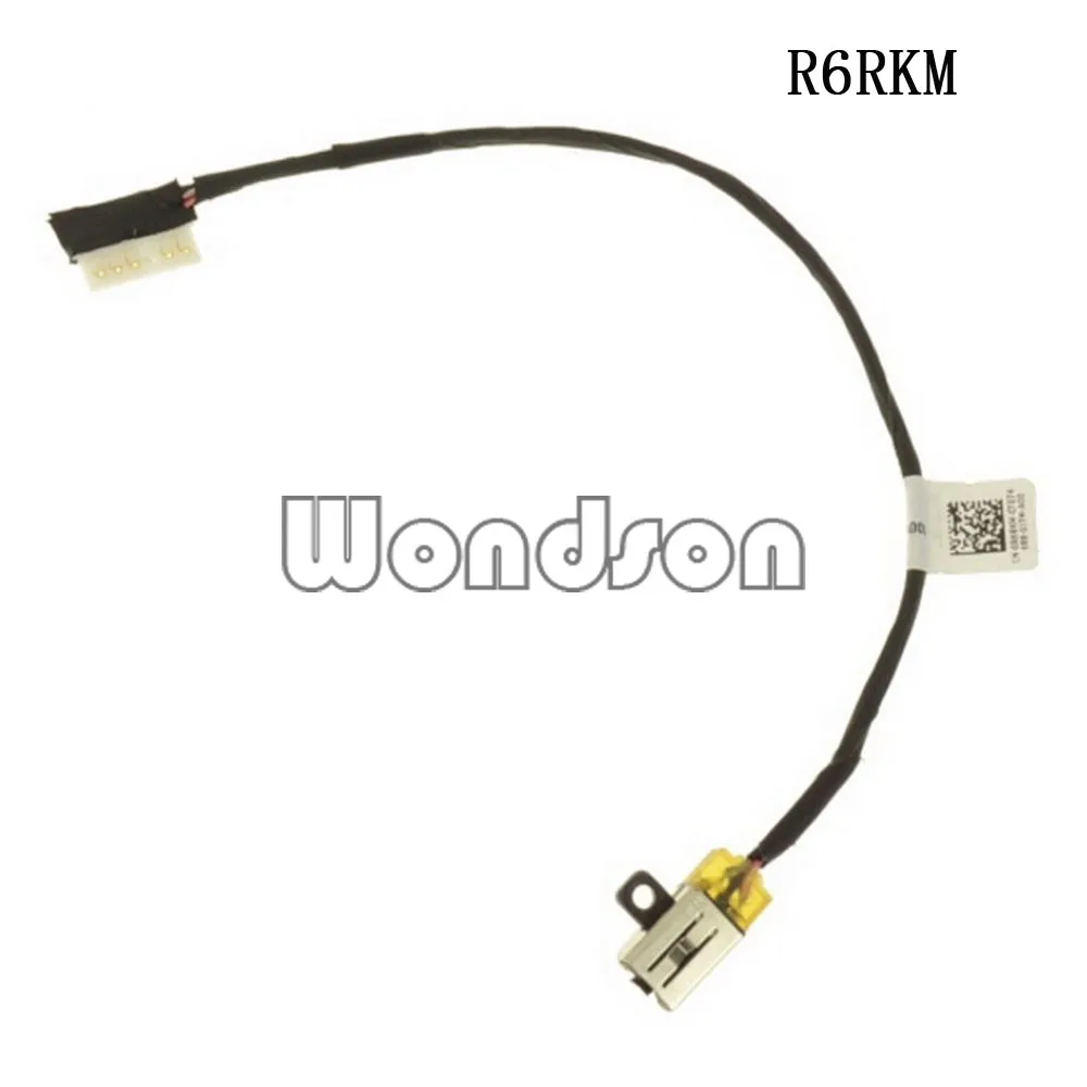 Новый кабель постоянного тока для Dell Inspiron 15 5565 / 5567 17 5765/5767 R6RKM 0R6RKM с гарантией 1