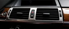 Для BMW X5 E70 2008-2013 1 шт. Передний Центральный кондиционер Выход Вентиляционная Крышка