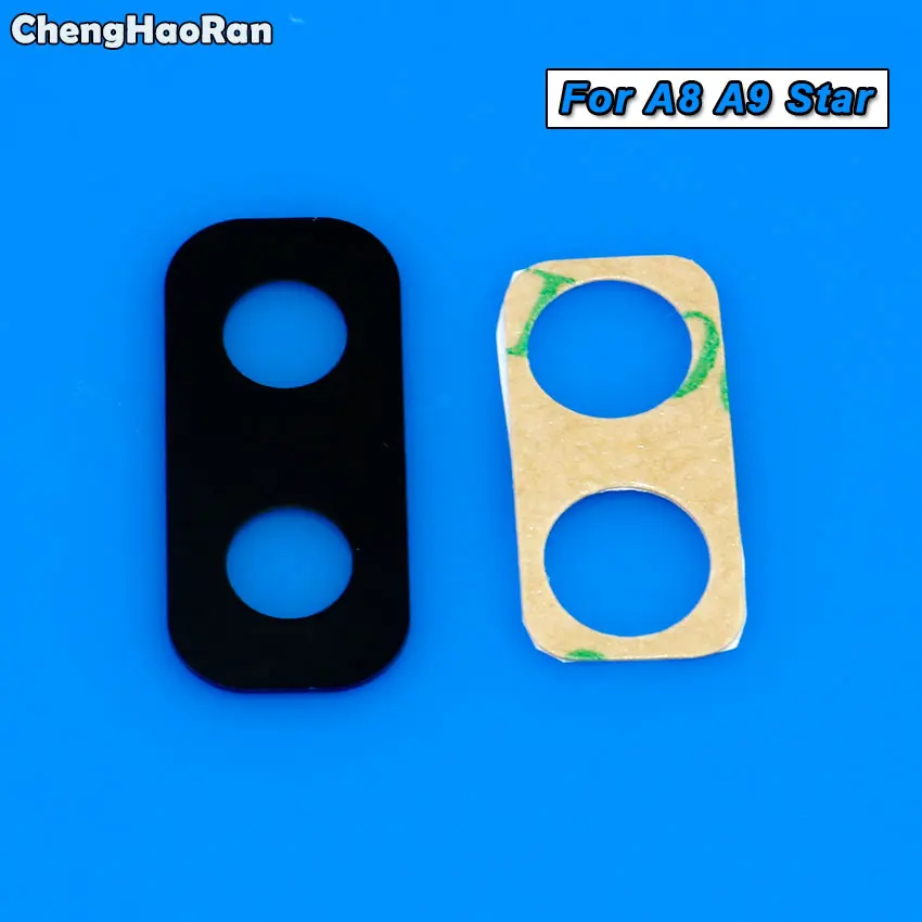 ChengHaoRan стеклянная задняя камера с наклейкой для Samsung Galaxy J1 J3 J5 J7 J320 J4 J6 J8 A3 A5 A7 A6 A8 Plus