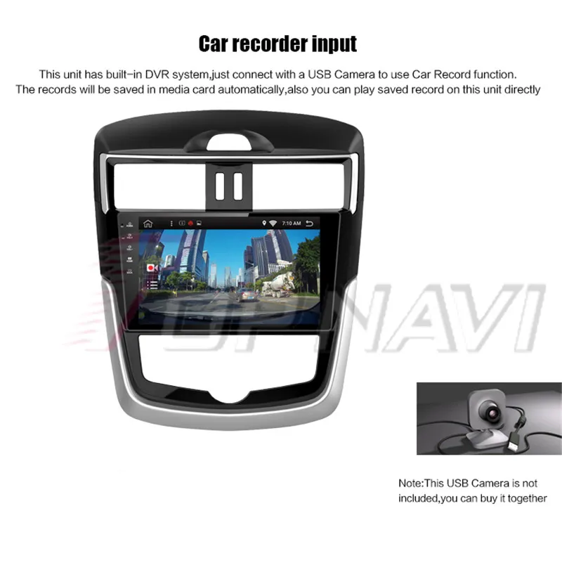 car dvd android For Nissan Tiida 2016