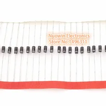 100 шт. выпрямительный диод 1A 600V DO-41 SF18