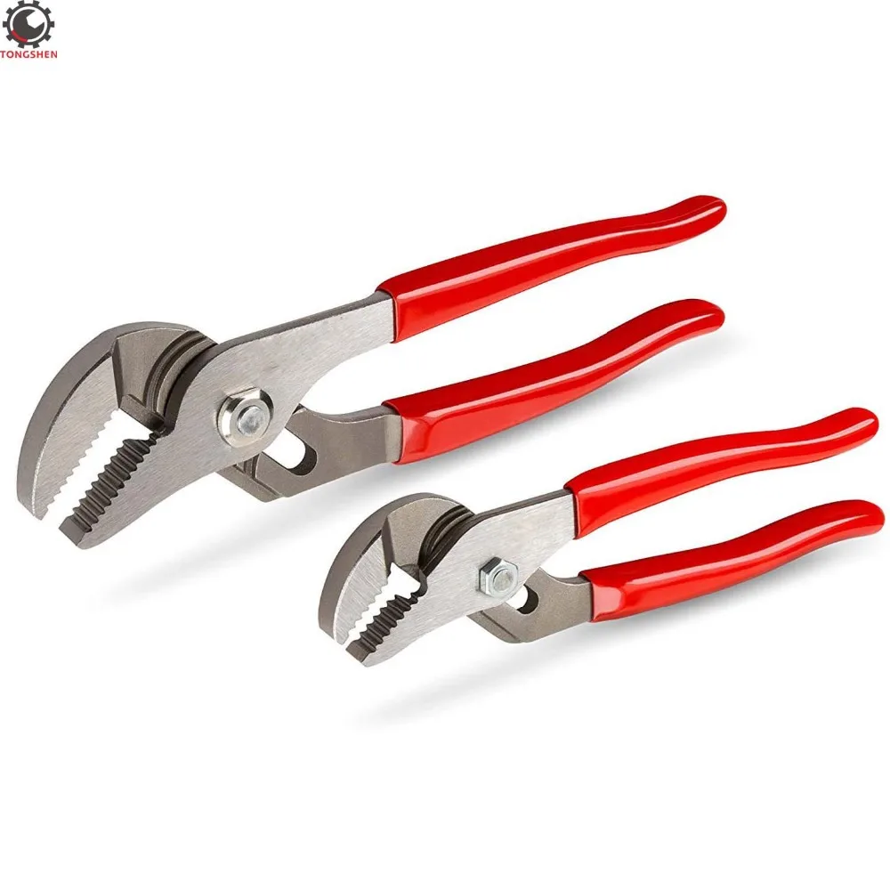 2pcs Tongue And Groove Pliers Set Water Pump Pliers Quickrelease
