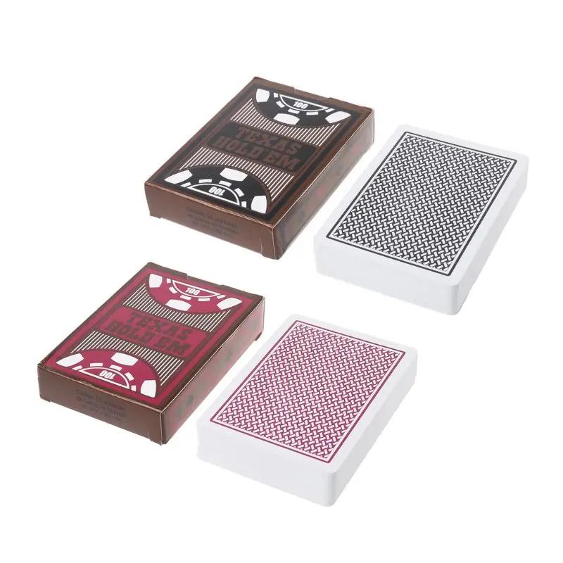 

Waterproof Texas Hold'em Poker Card PVC Scrub Type Baccarat Board Bridge Games