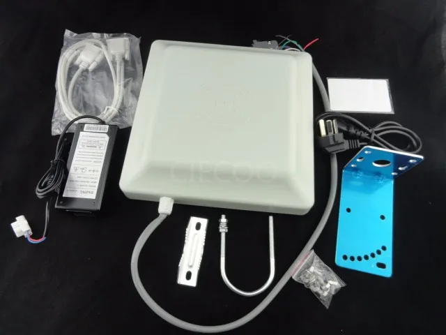 

Best Quality Integrative UHF RFID card reader 5M long range 8dbi Antenna RS232/RS485/Wiegand of parking management system