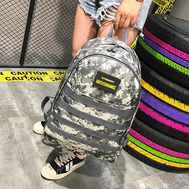 Men PUBG Backpack Multifunction Waterproof Teenage School USB Charging Backpacks Women Travel Level 3 Bag Boys Mochila BP0247 (10)