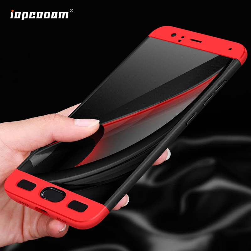 

Case For Xiaomi 6 Cover 3-in-1 Plastic Case 360 Full Protection For Xiaomi 6 hard back Cover For Redmi 6 Coque 5.15''