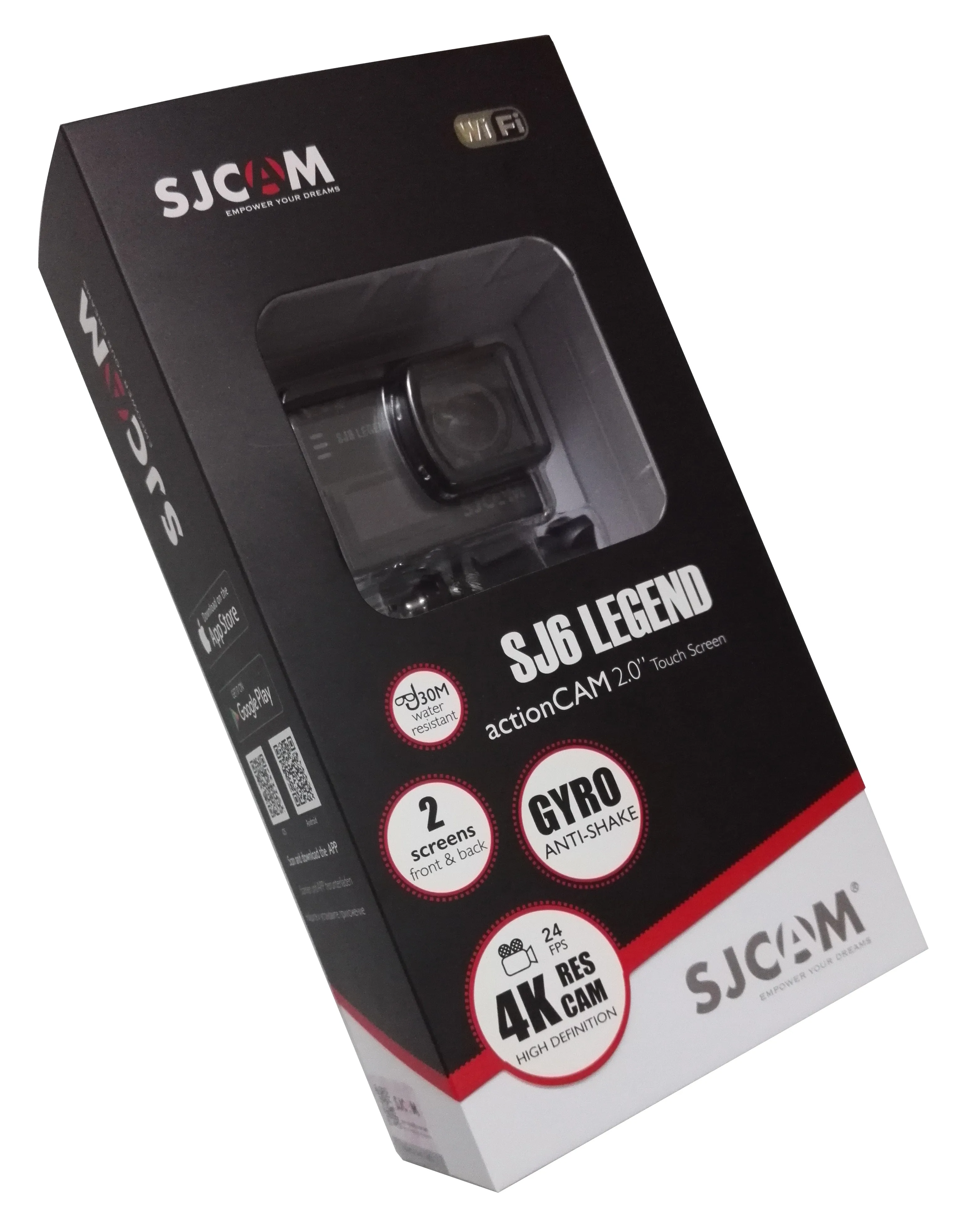 В наличии SJCAM SJ6 LEGEND wifi Notavek 96660 4K 24fps Ultra HD Водонепроницаемая экшн Камера 2 0