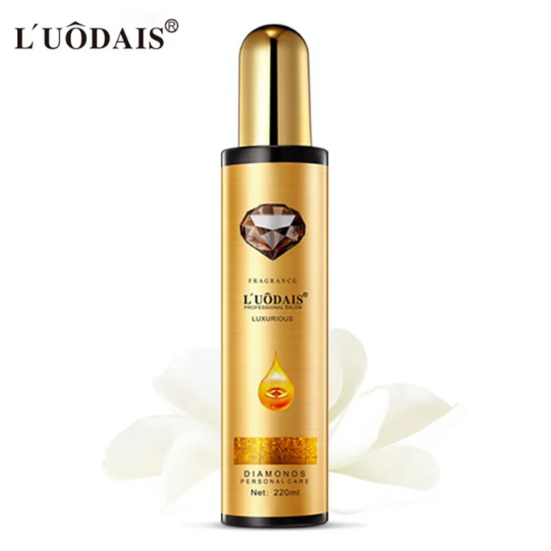 

LUODAIS Hair Repair Serum Liquid Fragrance Smoother Shine Protect Hair Essence for Dry Damaged Hair & Scalp Treatment 220 ml