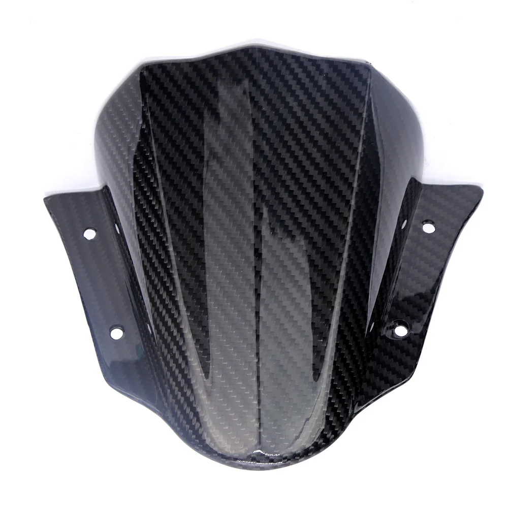 

For Yamaha MT-09 FZ-09 Carbon Fiber Windscreen Wind Deflector Windshield Shield Screen MT FZ 09 MT09 FZ09 2014 2015 2016 2017