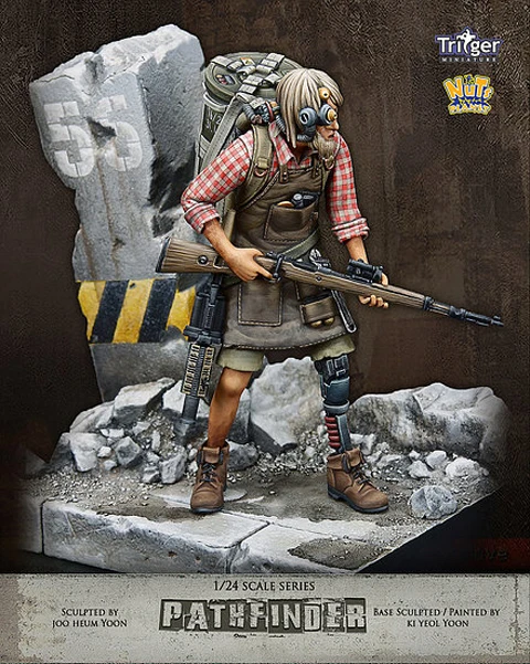 1:24 Resin Figure Model Path Finder 75mm R85 | Игрушки и хобби