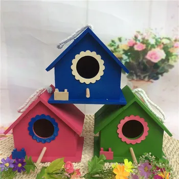 

The outdoor peony parrot breeding bird nest box pearl sparrow swallow nest bird house wooden outdoor decoration
