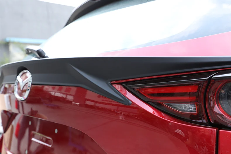 ABS Пластик Материал Неокрашенный Цвет задний багажник крыла Спойлер автомобильные аксессуары подходят для Mazda CX-5 CX5 2014 2015 2016 2017 2018