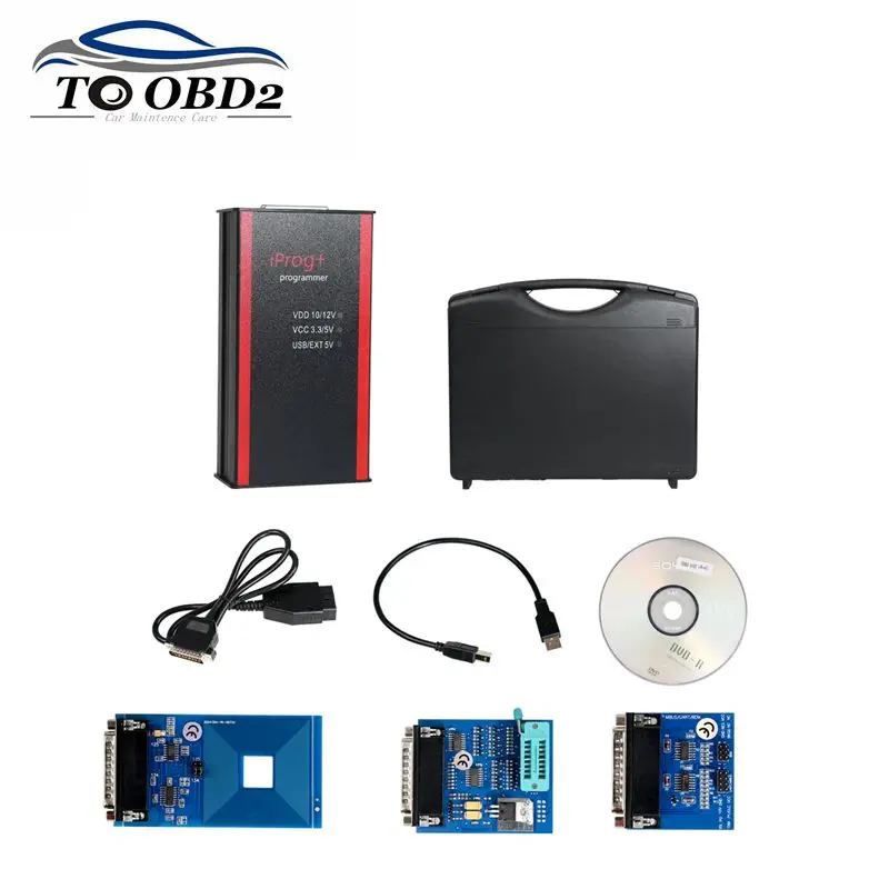 

Iprog+ Iprog Pro Programmer Support IMMO + Mileage Correction + Airbag Reset till the year 2019 Replace Carprog Full Digiprog