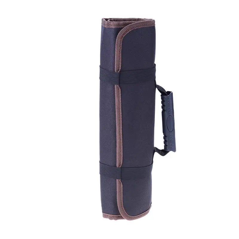 

Multifunctional Oxford Canvas Chisel Roll Rolling Repairing Tool Utility Bag Practical with Carrying Handles Two color stitching