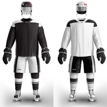 

Han Duck 2 pieces cheap hockey jersey for Training and competition H6100