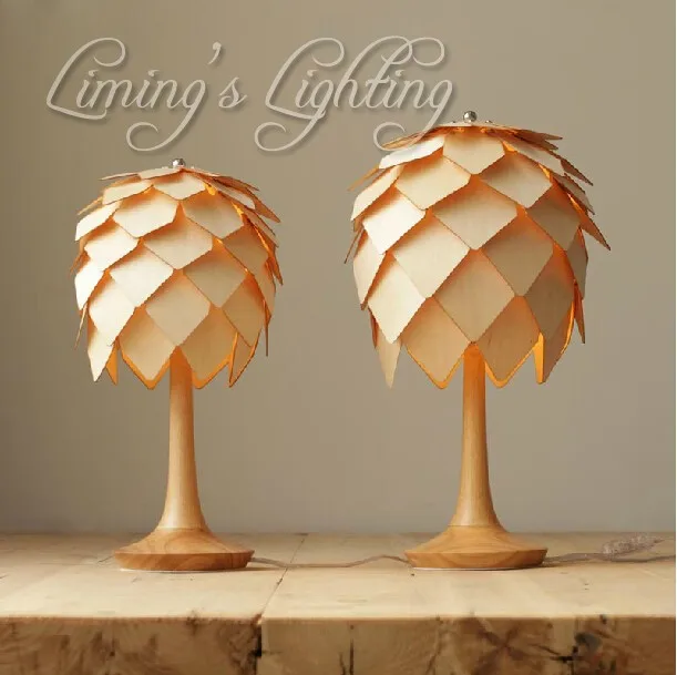 Denmark Antique PH Artichoke Oak Wooden Pineal Mod Denmark Antique PH Artichoke Oak Wooden Pineal Mod
