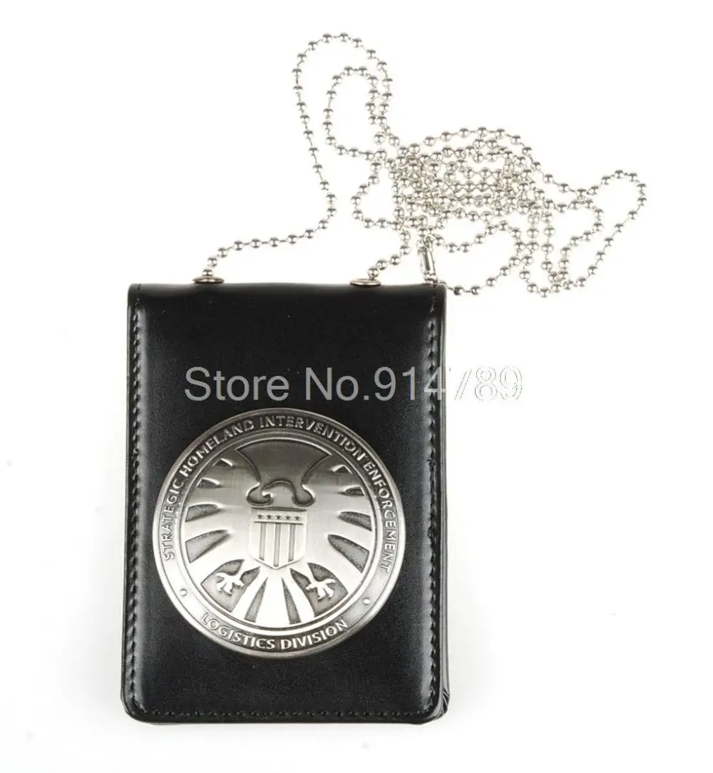 

THE AVENGERS AGENTS OF SHIELD S.H.I.E.L.D. BADGE WITH BADGE ID HOLDER -34316