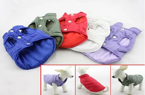 2015 new pet dog cat warm soft jackets doggy fashion autumn winter sweaters puppy coats dogs cats sweaters pets supplies 1pcs