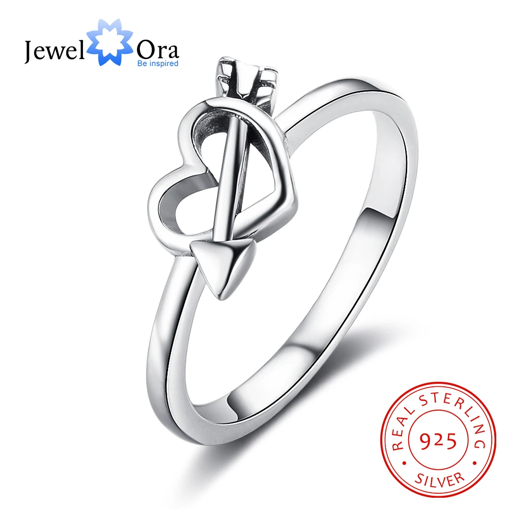 Arrow Of Love Design Ring 925 Sterling Silver Rings For Women OL Jewelry Gift For Her (JewelOra RI102915)