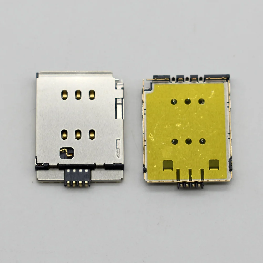 10PCS/lot Original new for iPhone x Sim Card Reader Connector Slot