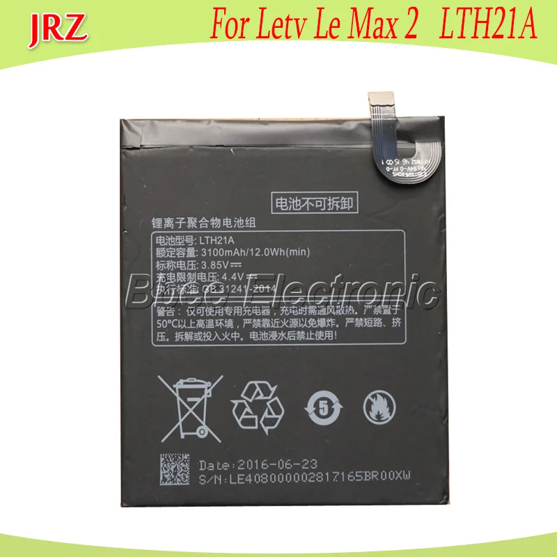 LTH21A 3100mAh For Letv Le Max 2 /5.7inch/ x821 X820 Battery Bateria ...