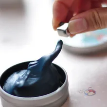 New 6 colors Magnetic Rubber Mud Handgum Hand Gum Silly Putty Magnet Clay Magnetic Plasticine Ferrofluid DIY Creative Gift Toys