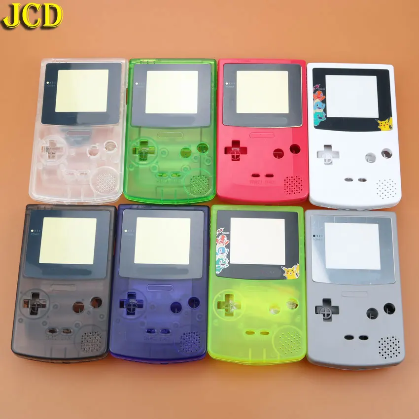 JCD 1pcs Housing Shell Cover for Nintendo GameBoy Color for GBC Housing Case Pack