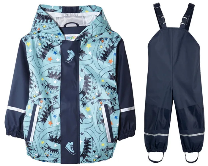 

En Ji Ka children boys and girls down jacket suits overalls suit jacket thickened infant baby