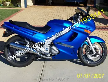 

Popular Body Kit For Kawasaki ZZR-250 Parts 90-07 ZZR250 ZZR 250 1990-2007 Full Blue Aftermarket Sportbike Fairing