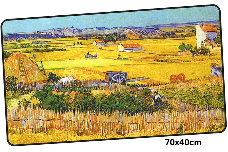 Коврик для мыши van gogh gamer 700x400 мм коврик для мыши notbook большой игровой коврик для мыши подарок на Хэллоуин коврик для мыши стол для компьютера padmouse - Цвет: Size 700x400X2MM