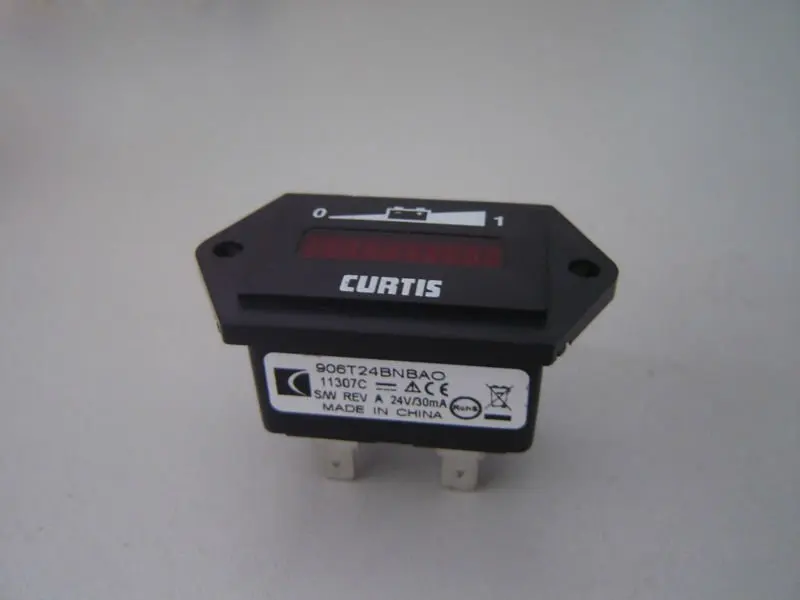 Оригинальный CURTIS 906T24BNBAO 906 24В Индикатор заряда батареи счетчик часов