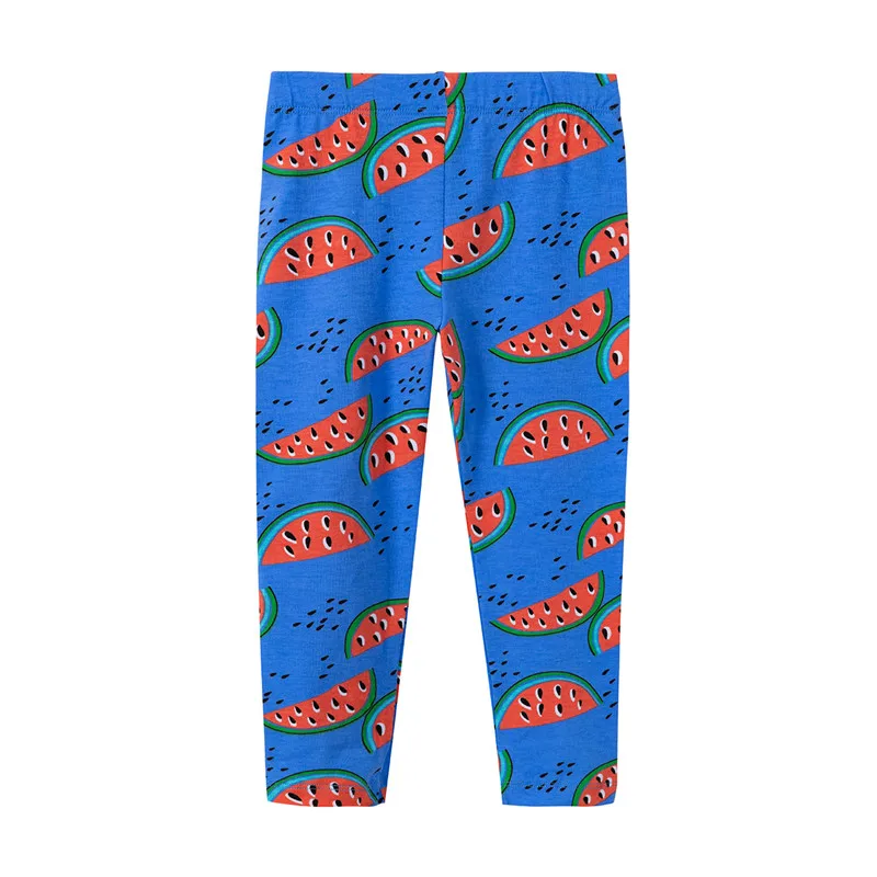 

Baby girls legging pants spring autumn pencil pants kids new designed cute cartoon pants with printed watermelon hot selling