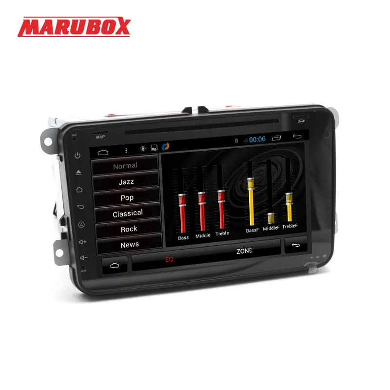 Мультимедийный плеер MARUBOX M803R16 для Volkswagen Passat POLO GOLF Skoda 8 дюймов четыре ядра Android 7 1 GPS
