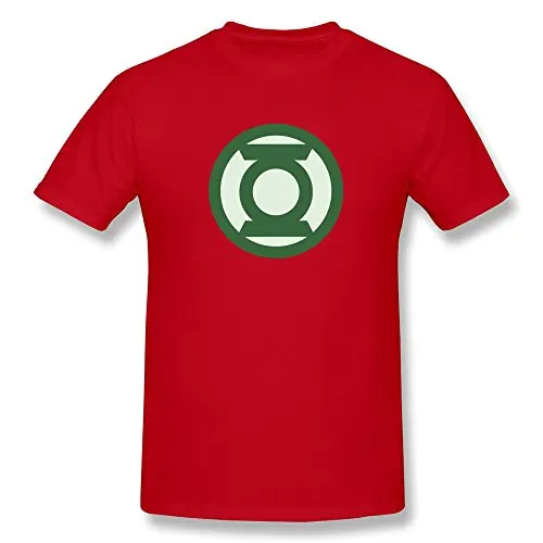 New 2017 Fashion Mens T-Shirts Men's Tshirt Sheldon Cooper Green Lantern ForestGreen Cotton Men Classical | Мужская одежда