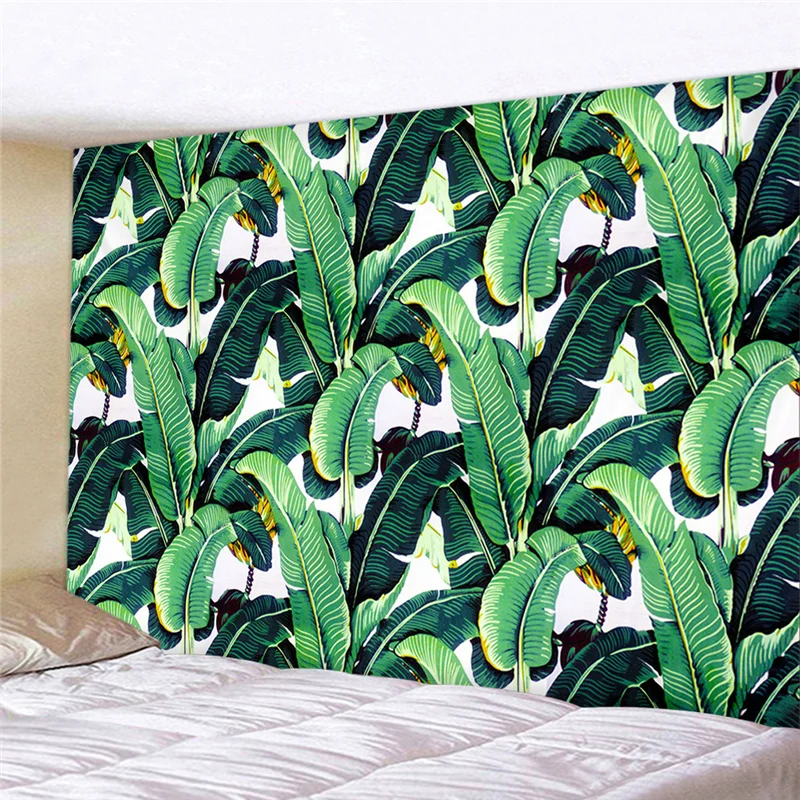 2019 Cartoon Cactus Printed Tapestry 1pcs Big Sizes Livingroom Hanging Tapestry Home Decor Soft Wall Tapestry Bedroom Carpet