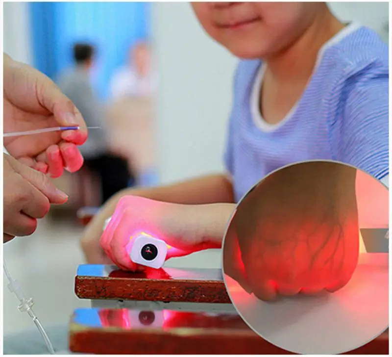 

Puncture-assisted infrared vein viewer - Hand-held adult child portable high-speed vein locator, vein illumination detector
