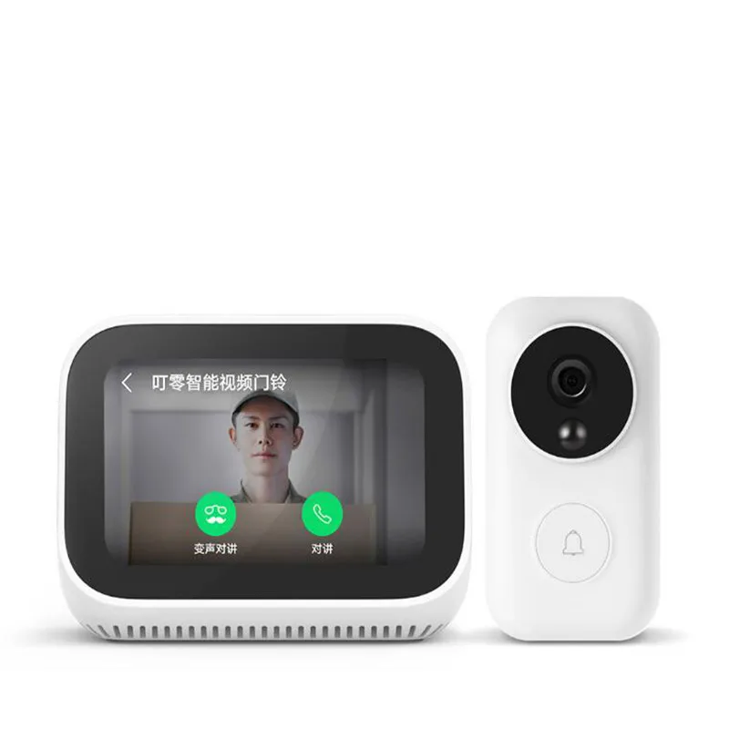 Колонка Xiaomi AI с сенсорным экраном Bluetooth 5 0 цифровой дисплей будильник Wi Fi