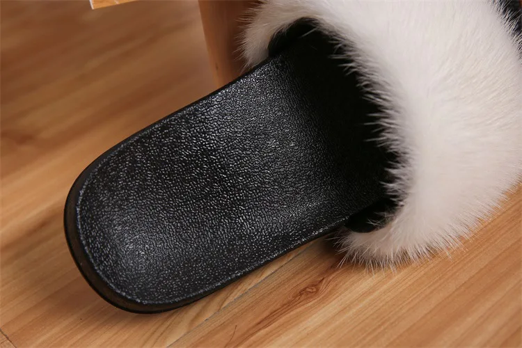 Mink fur slippers (10)