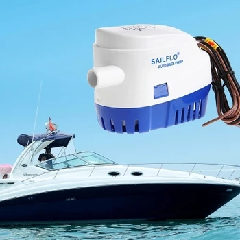 

Free Shipping DC 12V/24V 1100GPH Automatic Bilge Pump Submersible Boat Water Pump Electric Pump For Boats Yart Bilge Pump