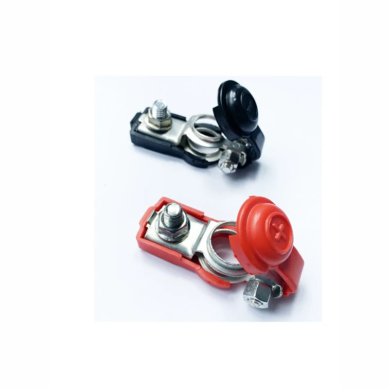 Car battery head clamp