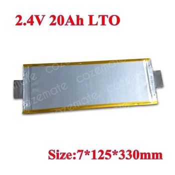 

10pcs 2.3V 2.4V 20Ah LTO Lithium Titanate Anode Battery for Diy 12V 24V Boat Car Star Golf Cart Solar 6 Minutes Fast Charge