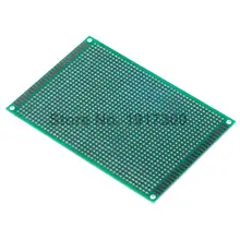 10pcs HOT Sale 8×12 cm Double Side Copper prototype pcb Universal Board for Arduino