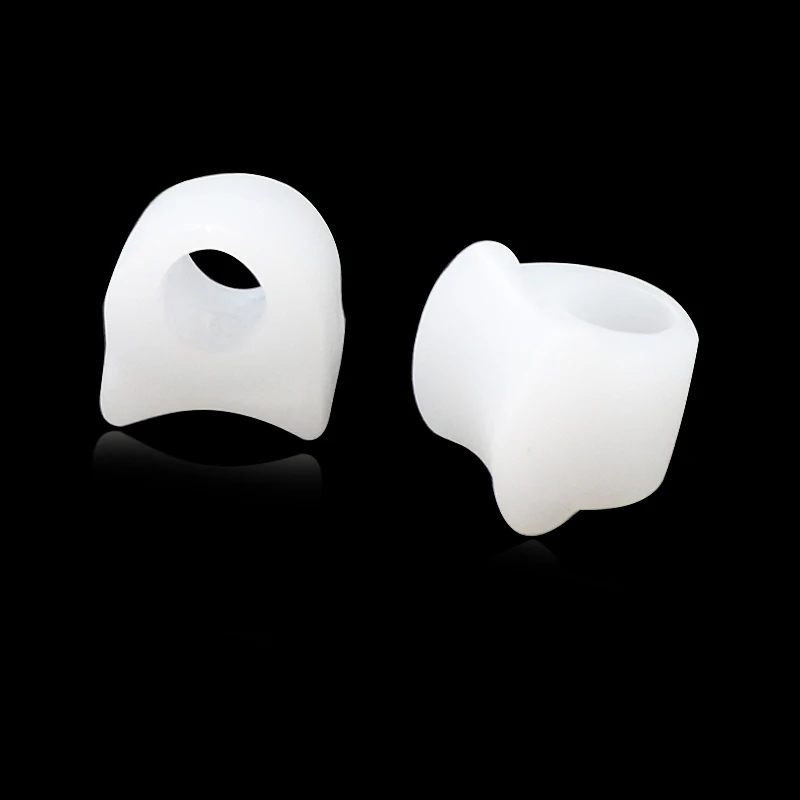 1Pair Braces Foot Care Toe Braces Silicone Toe Separator Hallux Valgus Orthopedic Corrector Pedicure Tools Health Care Products