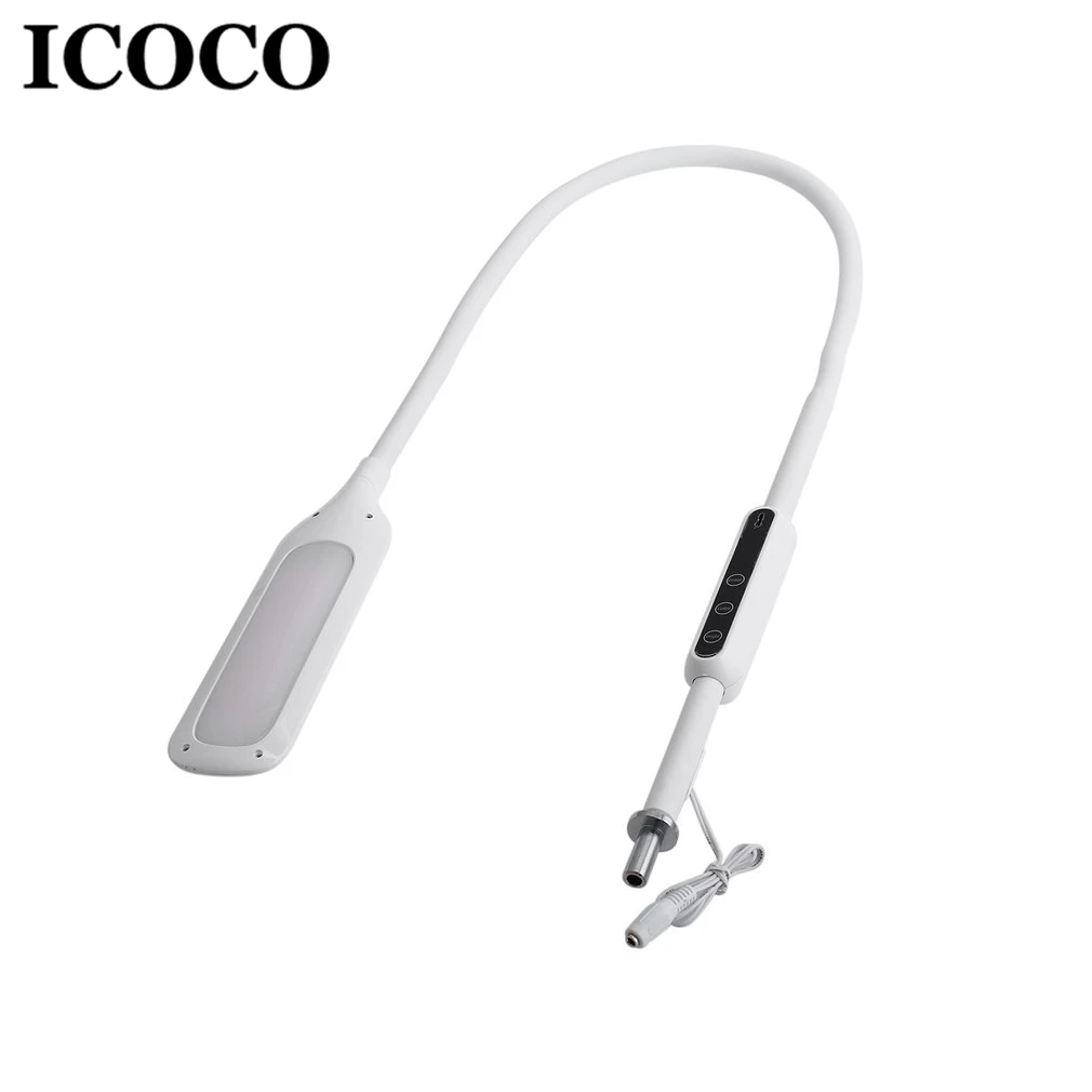 

ICOCO Adjustable Lighting Angle LED Desk Lamp Table Light with Mount Clamp Remote Control for Reading Bedroom Wholesale Sale