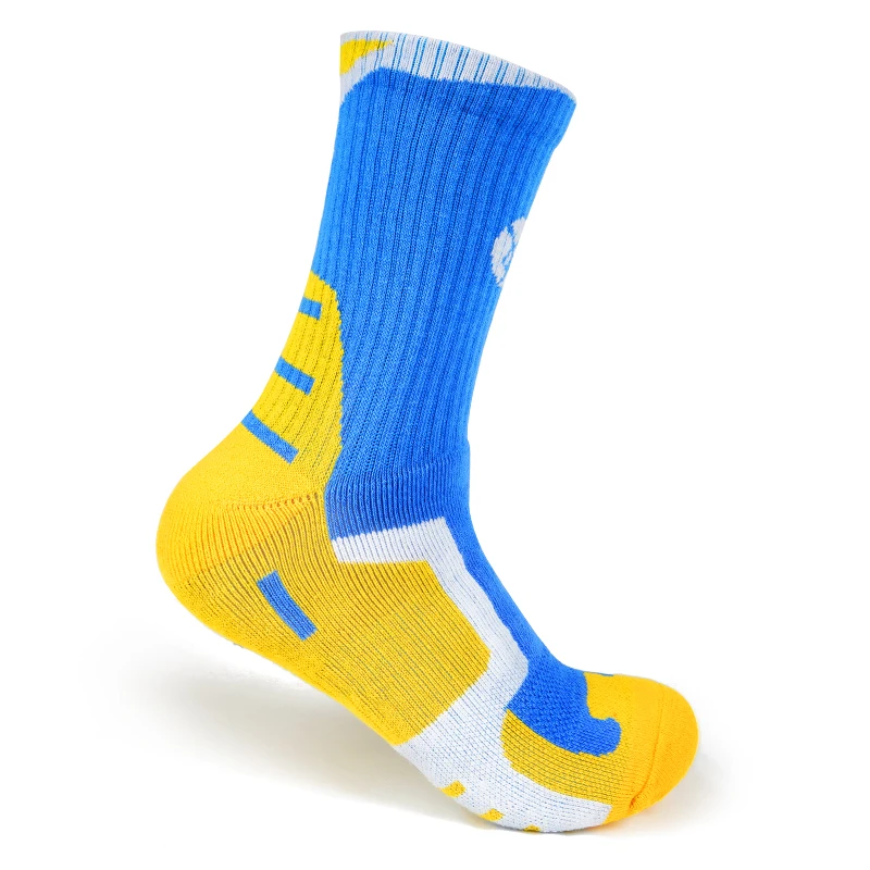

Kuangmi Outdoor Sports Men's Basketball Socks Unisex Running Socks Cycling Soccer Football Socks Compression Thick Footwear Sock