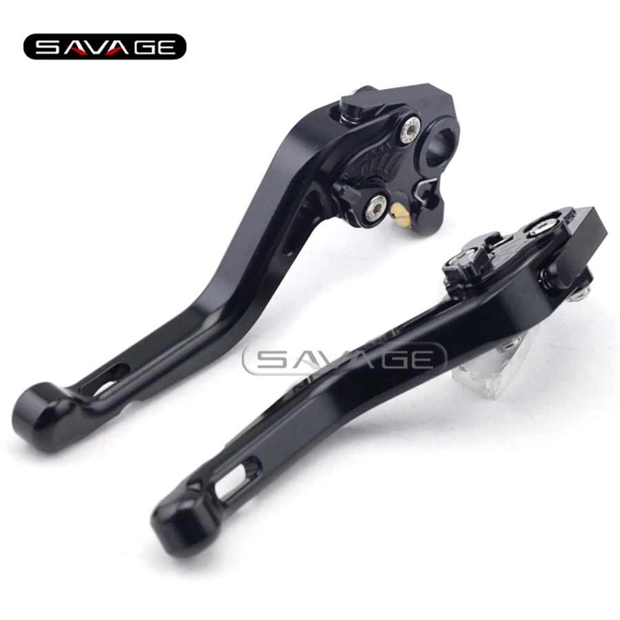 For Gilera GP 800 GP800 2007 2008 2009 Black Motorcycle Accessories Billet  Aluminum Adjustable Short Brake Clutch Levers