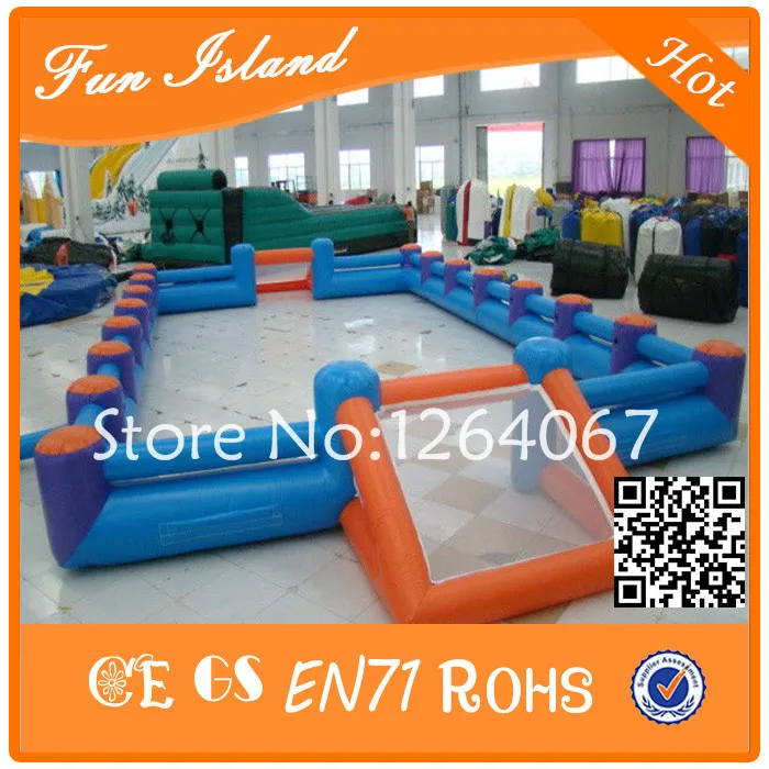

Free Shipping Double Tube Outdoor Playground Equipment Inflatable Football Court, Backyard Soccer Field, Inflatable Football